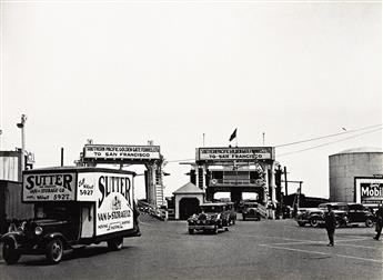 JOHN GUTMANN (1905-1998) Eat in Car * Auto Ferries.